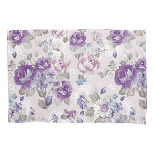  Floral Kussensloop (Voorkant-Links)