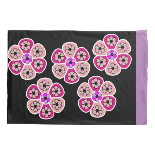 Floral Kussensloop (Achterkant)