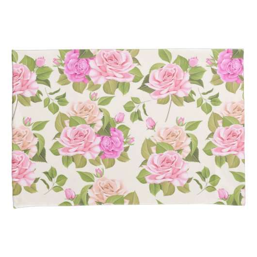 Floral Kussensloop (Voorkant-Rechts)