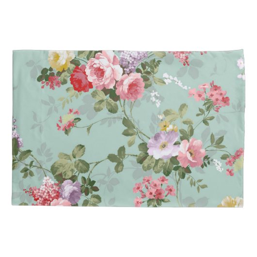 Floral Kussensloop (Achterkant)