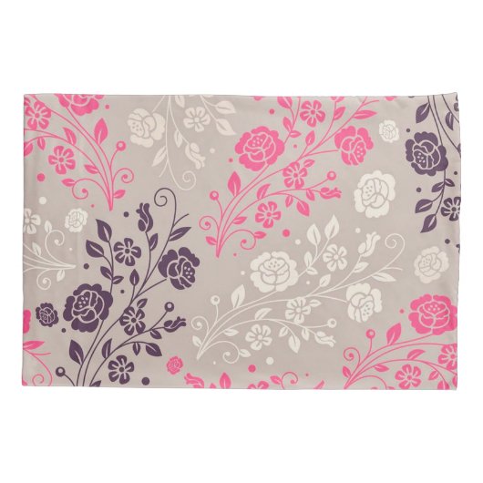 Floral Kussensloop (Achterkant)