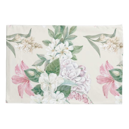 Floral Kussensloop (Achterkant-Links)