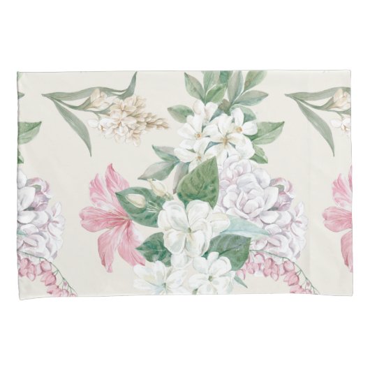 Floral Kussensloop (Voorkant-Rechts)