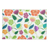 Floral Kussensloop (Achterkant)