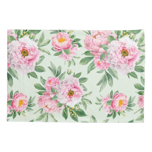  Floral Kussensloop (Achterkant-Links)