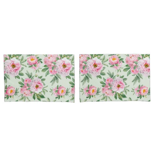 Floral Kussensloop (Voorkant-Set)