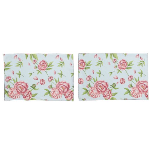 Floral Kussensloop (Voorkant-Set)