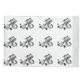 Floral Kussensloop (Achterkant)