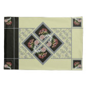 Floral Kussensloop (Achterkant)