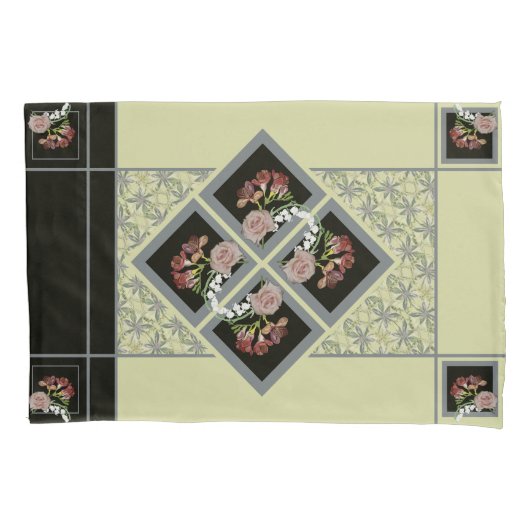 Floral Kussensloop (Voorkant)