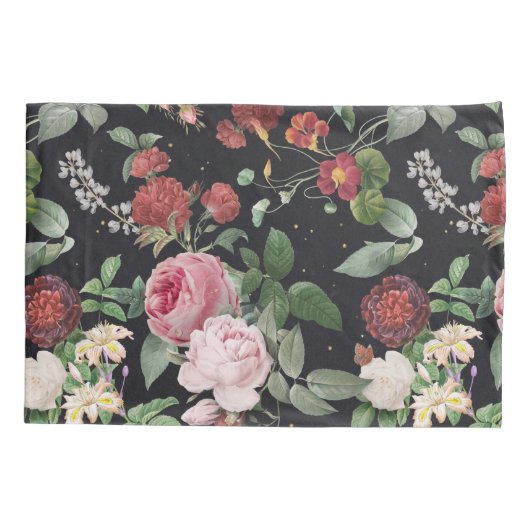  Floral Kussensloop (Achterkant-Links)