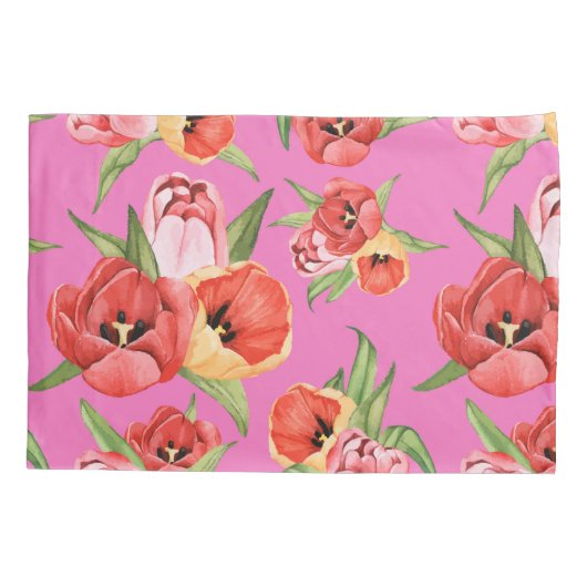 Floral Kussensloop (Achterkant-Links)