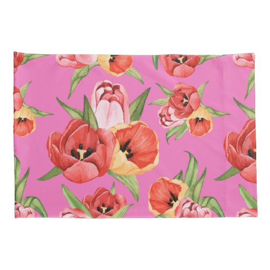 Floral Kussensloop (Achterkant-Rechts)