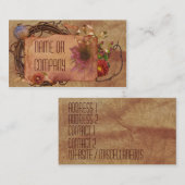 Floral Label (Voorkant / Achterkant)