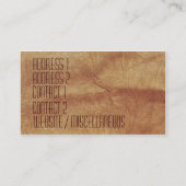 Floral Label (Achterkant)