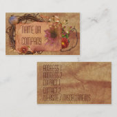 Floral Label (Voorkant / Achterkant)