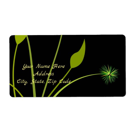 Floral Labels (Voorkant)