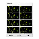 Floral Labels (Full Sheet)