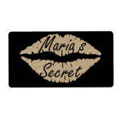 Floral Labels Maria's geheim (Voorkant)