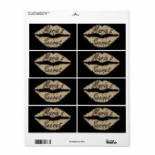 Floral Labels Maria's geheim (Full Sheet)