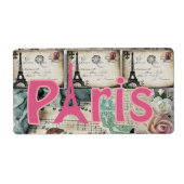 Floral Labels Parijs (Voorkant)