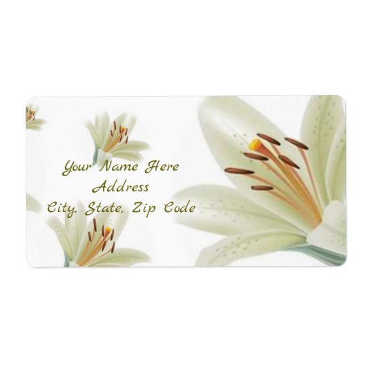 Floral Labels Tulips (Voorkant)