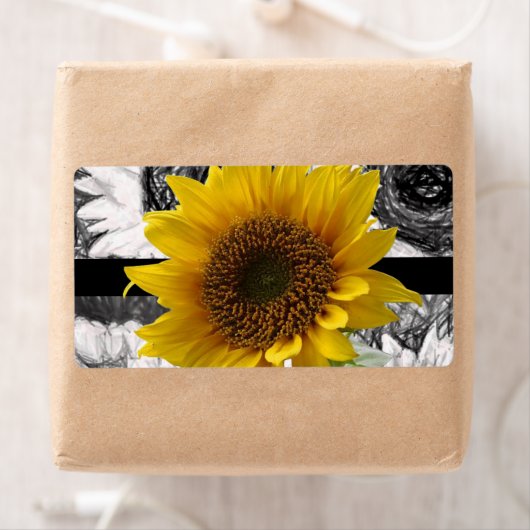 Floral Labels Zonnebloem (Insitu)