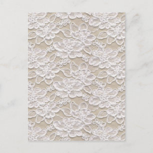 Floral Lace Briefkaart