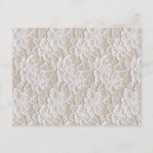 Floral Lace Briefkaart