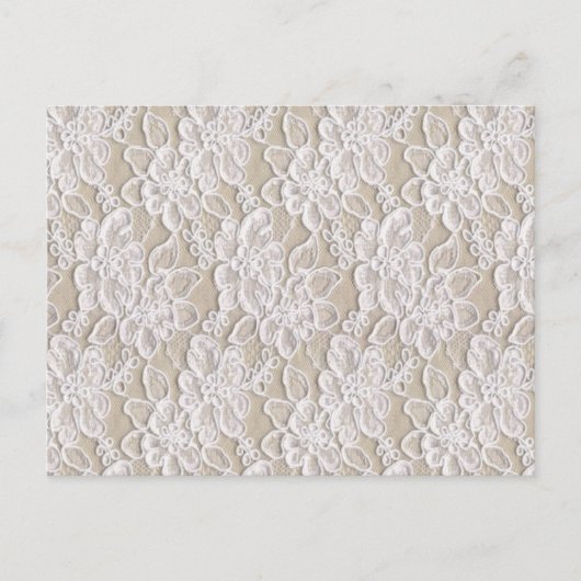 Floral Lace Briefkaart (Voorkant)