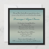 Floral Lace Invite met Diamond Bow Kaart (Achterkant)