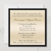 Floral Lace Invite met Diamond Bow Kaart (Achterkant)