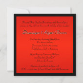 Floral Lace Invite met Diamond Bow Kaart (Achterkant)