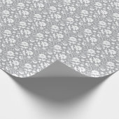 Floral Lace Pattern Cadeaupapier (Hoek)