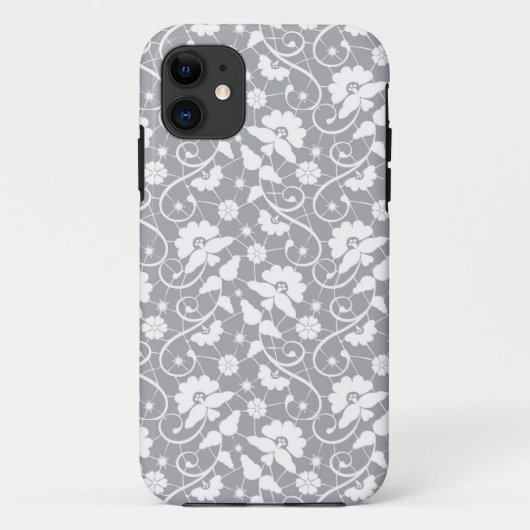 Floral Lace Pattern Case-Mate iPhone Case (Achterkant)