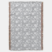 Floral Lace Pattern Deken (Voorkant Verticaal)