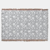 Floral Lace Pattern Deken (Voorkant)