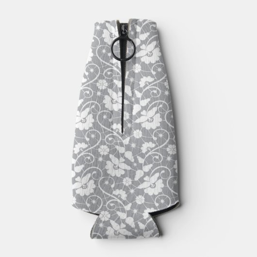 Floral Lace Pattern Flesjeskoeler (Achterkant)