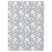 Floral Lace Pattern Klembord (Achterkant)