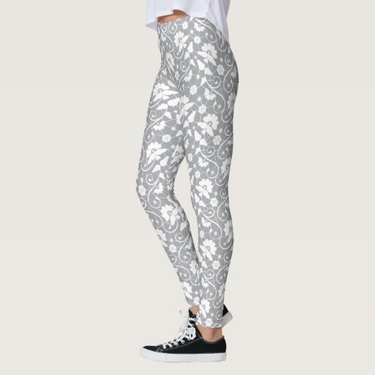 Floral Lace Pattern Leggings (Links)
