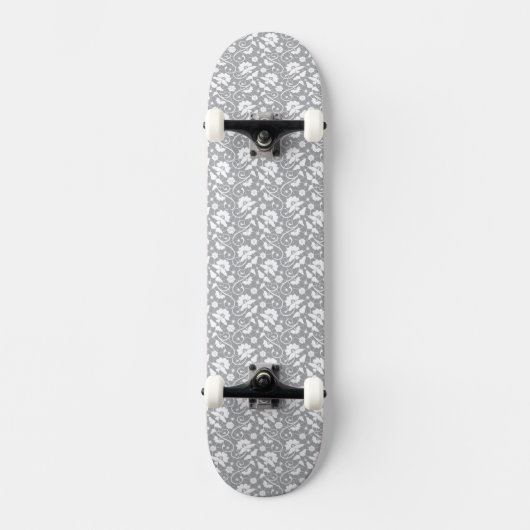 Floral Lace Pattern Persoonlijk Skateboard (Voorkant)