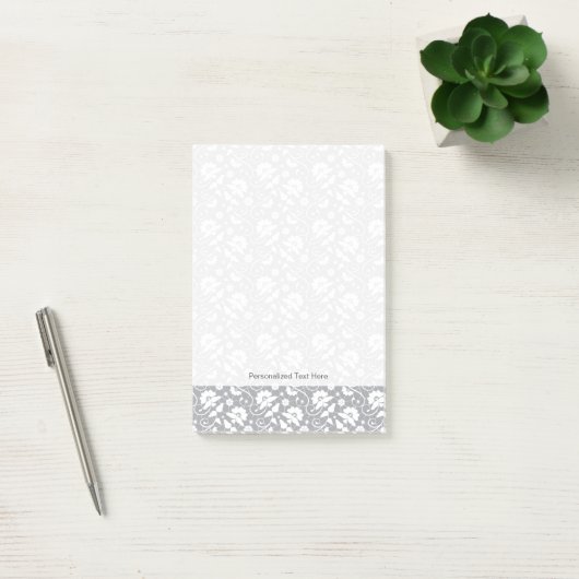 Floral Lace Pattern Post-it® Notes (Kantoor)