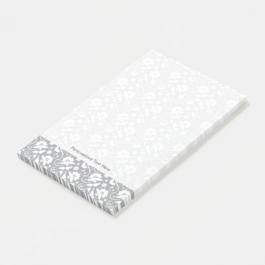 Floral Lace Pattern Post-it® Notes (Schuin)