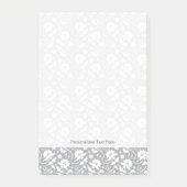 Floral Lace Pattern Post-it® Notes (Voorkant)