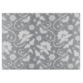 Floral Lace Pattern Snijplank (Voorkant)