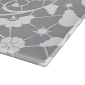 Floral Lace Pattern Snijplank (Hoek)