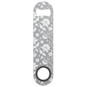 Floral Lace Pattern Speed Flessenopener (Achterkant)
