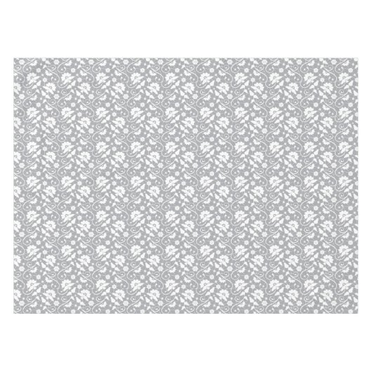 Floral Lace Pattern Tafelkleed (Voorkant (Horizontaal))