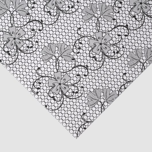 Floral Lace Pattern Tissuepapier (Detail)