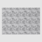 Floral Lace Pattern Tissuepapier (Voorkant)